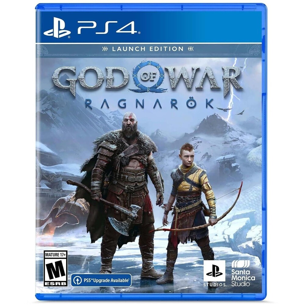 God of War Ragnarok Launch Edition Sony PlayStation 4 PS4 Game New & Sealed